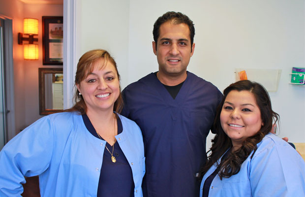 Dr. Alan Zabolian with staff picture